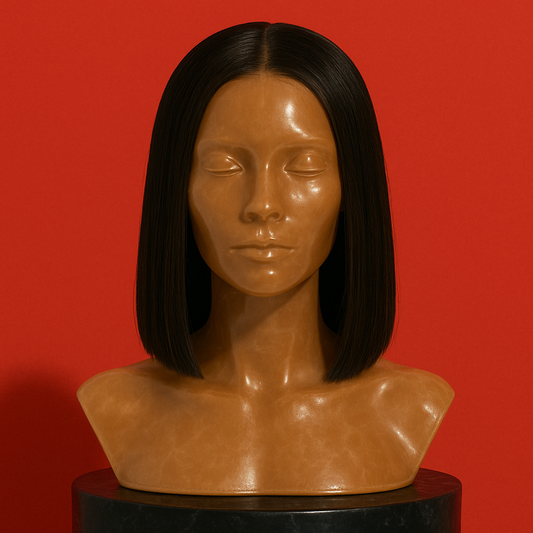 Straight 4x4 Transparent Closure Wig