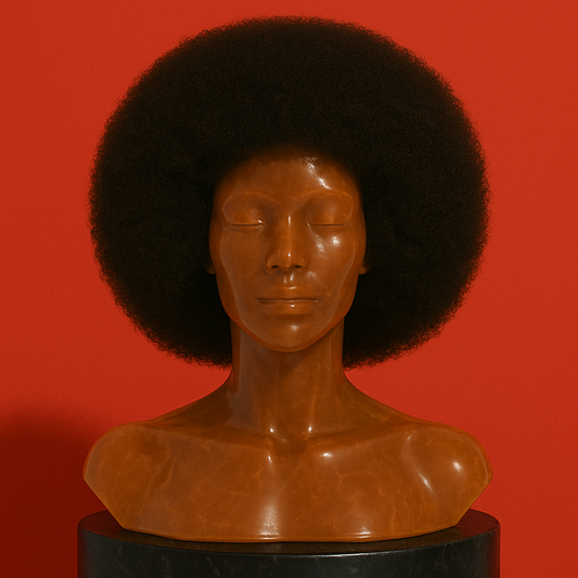 Afro Kinky 4x4 Transparent Closure Wig